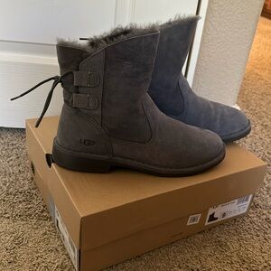 WOMENS UGG BOOTS GRAY